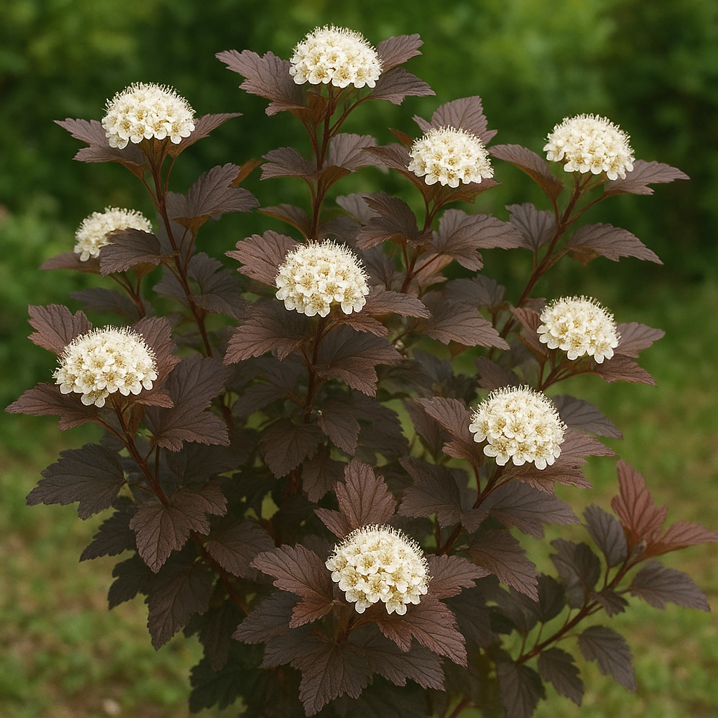Krzew Pęcherznica kalinolistna – Physocarpus opulifolius