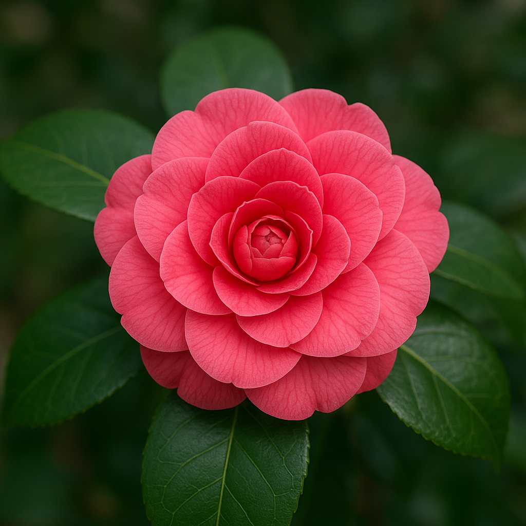 Kwiat Camelia – Camellia japonica