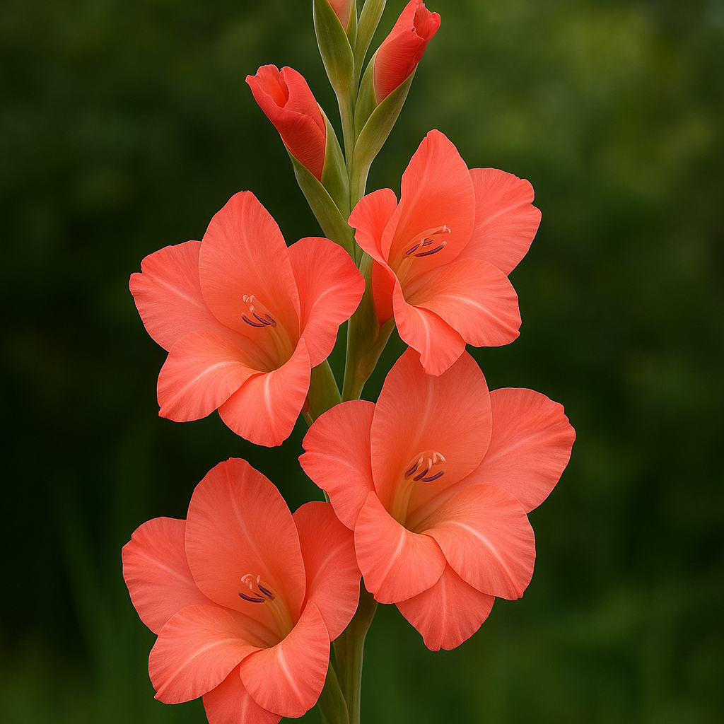 Kwiat Gladiola (mieczyk) – Gladiolus