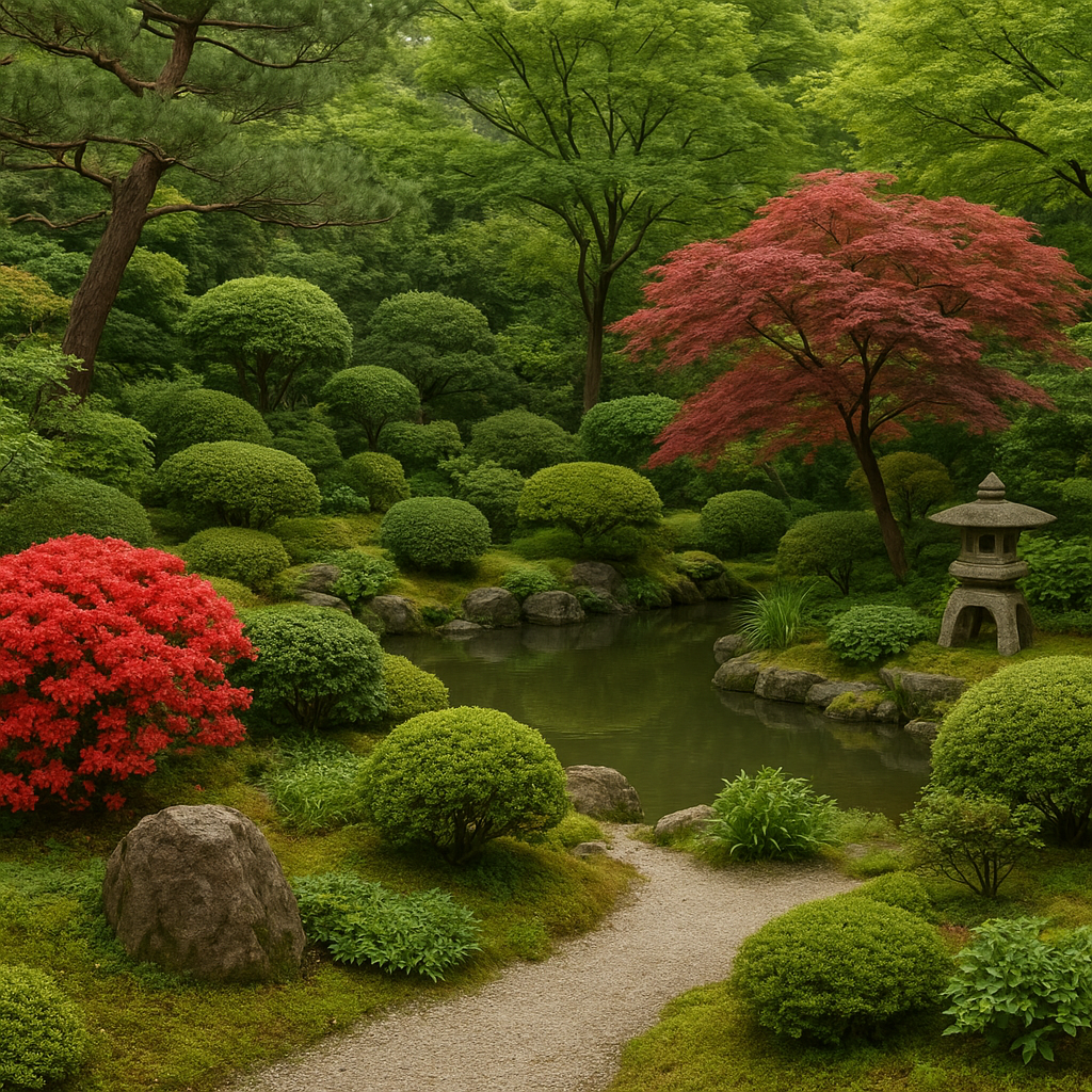 Jakie rośliny będą odpowiednie do ogrodu w stylu japońskim?