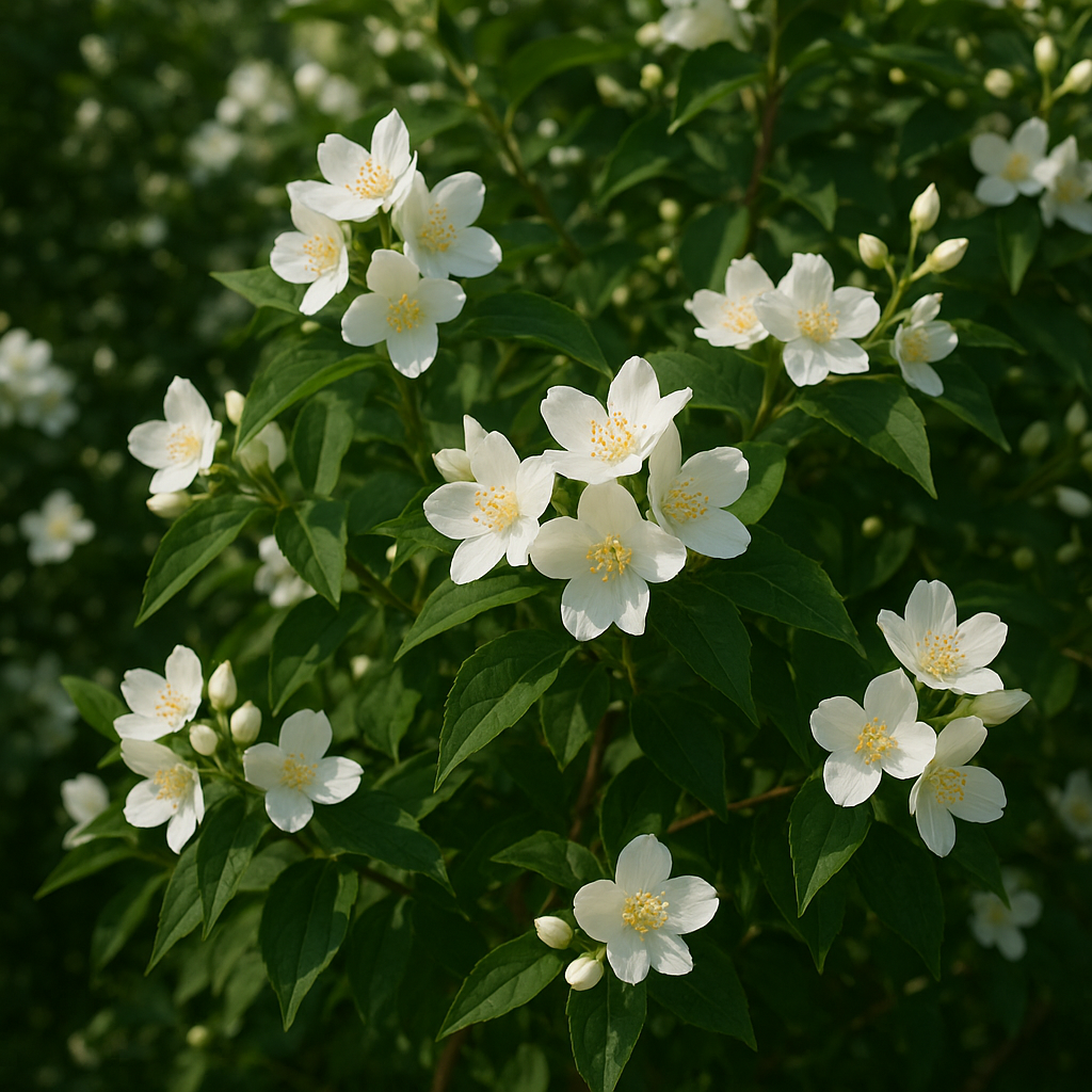 Krzew Krzew jaśminowy (jasmine) – Jasminum