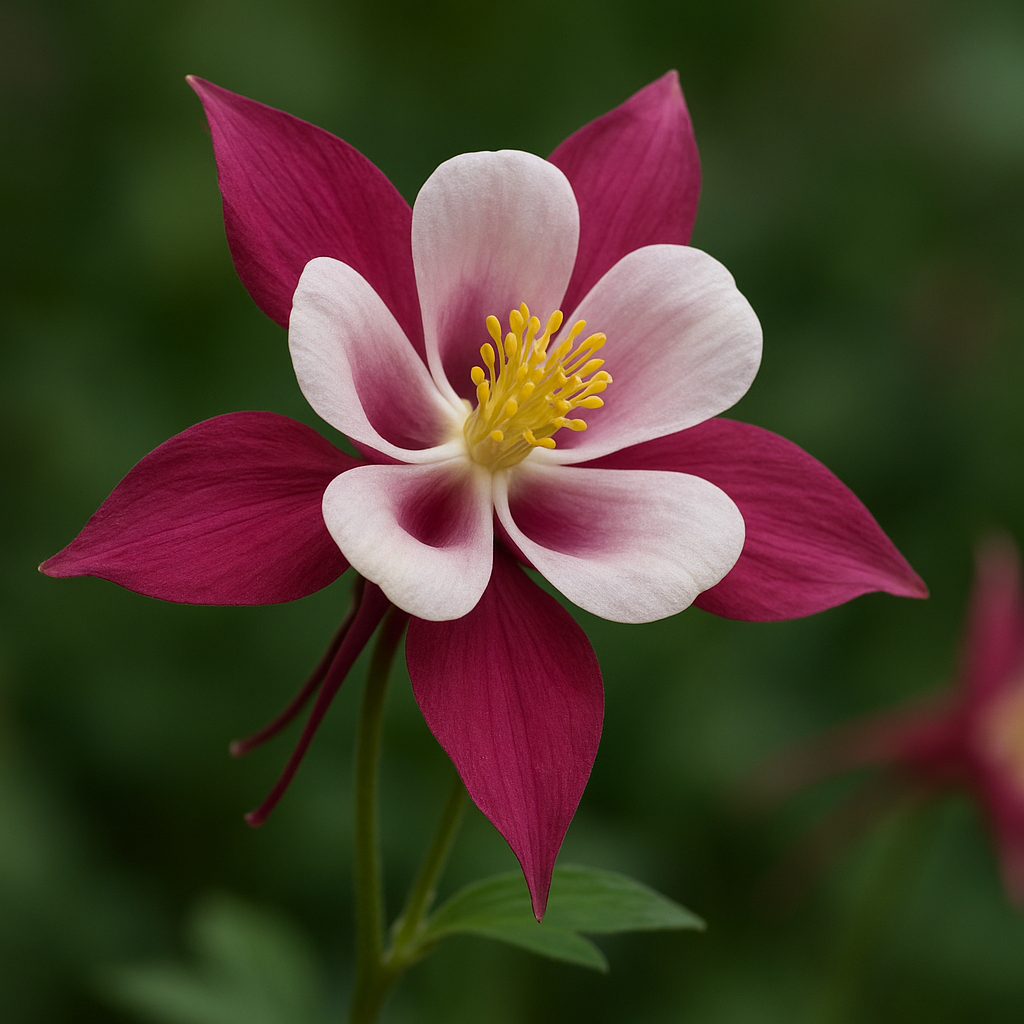 Kwiat Orlik – Aquilegia