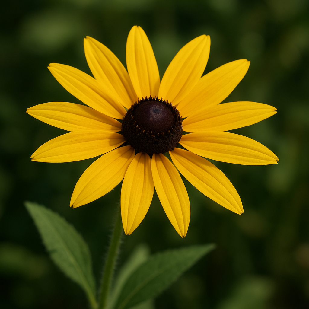 Kwiat Rudbekia – Rudbeckia hirta