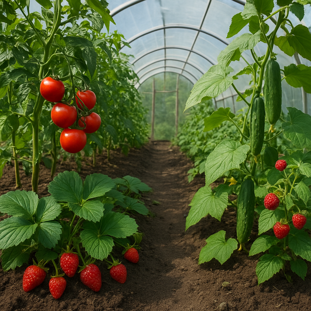 Jakie rośliny owocowe uprawiać w szklarni?