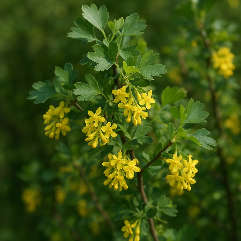 Krzew Porzeczka złota – Ribes aureum