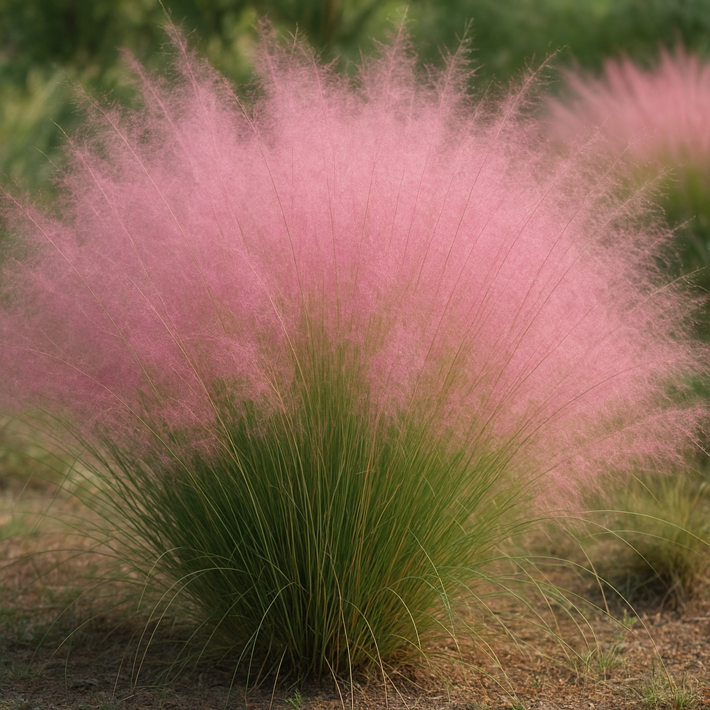 Muhlenbergia różowa – Muhlenbergia capillaris – trawa ozdobna