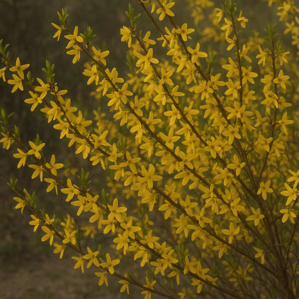 Krzew Forsycja – Forsythia