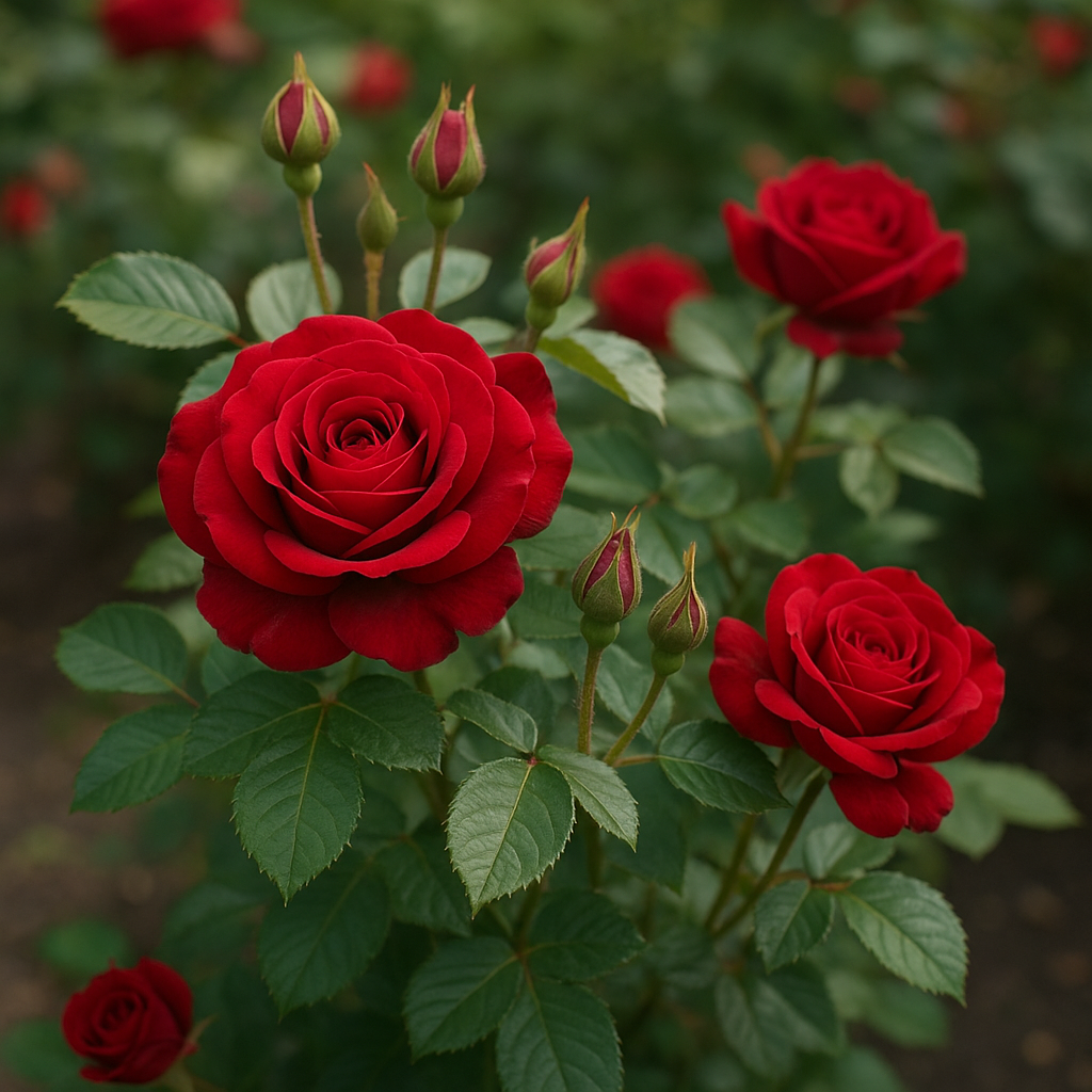 Krzew Róża – Rosa