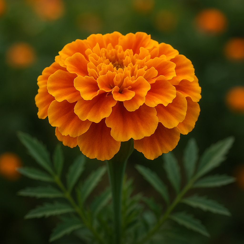 Kwiat Aksamitka – Tagetes