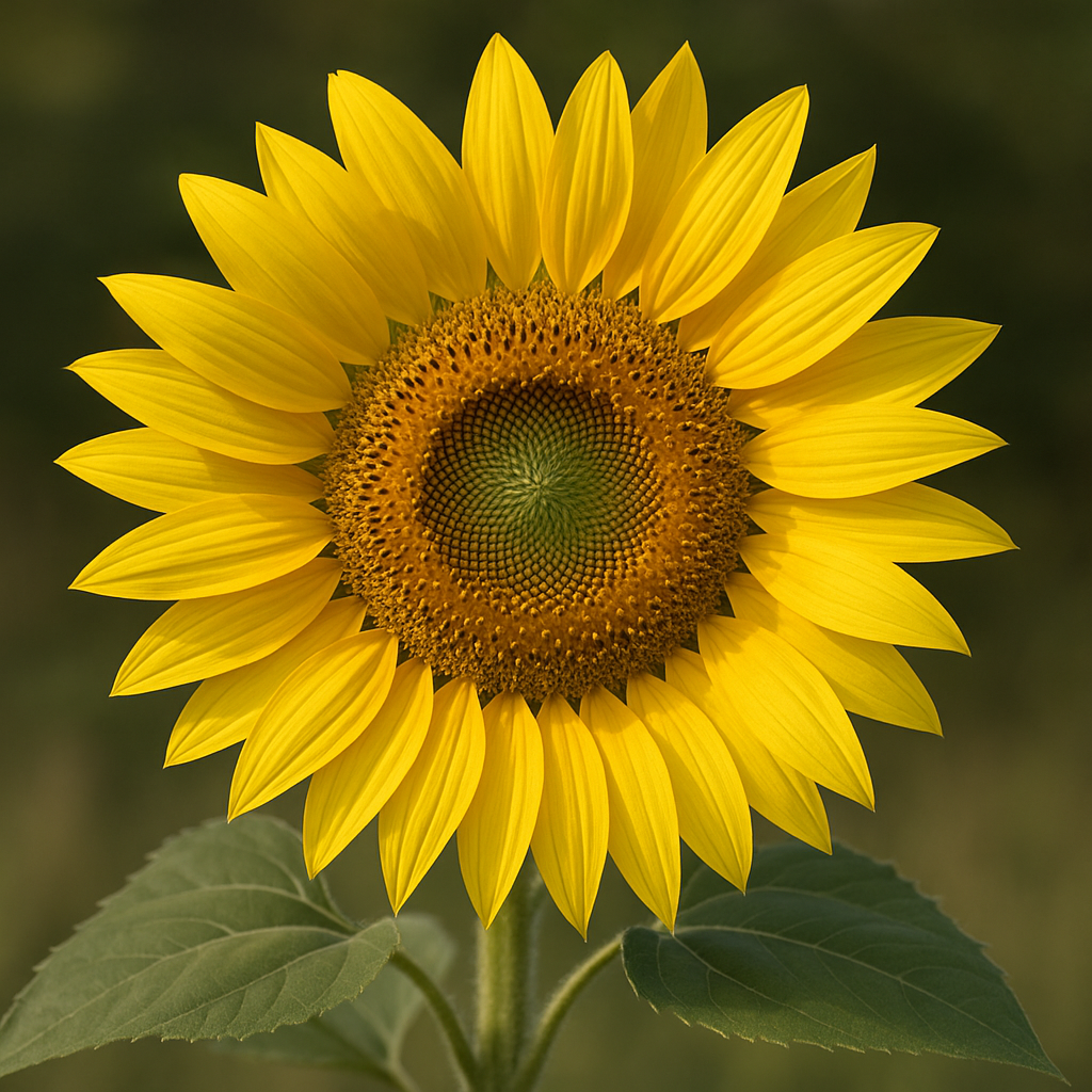 Kwiat Słonecznik – Helianthus annuus