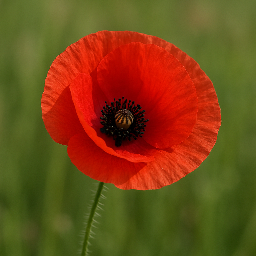 Kwiat Mak polny – Papaver rhoeas