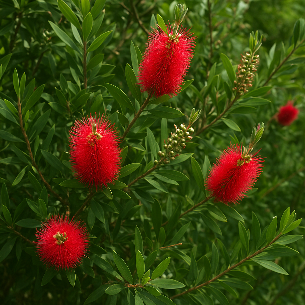 Krzew Kuflik – Callistemon citrinus