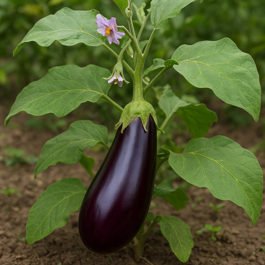 Krzew Bakłażan krzewiasty – Solanum melongena