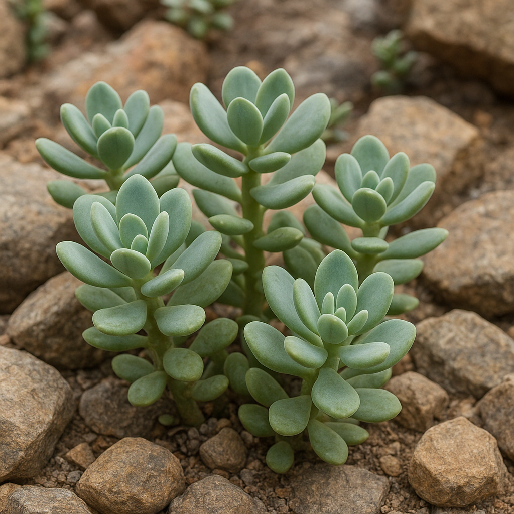 Senecio citriformis – roślina skalna
