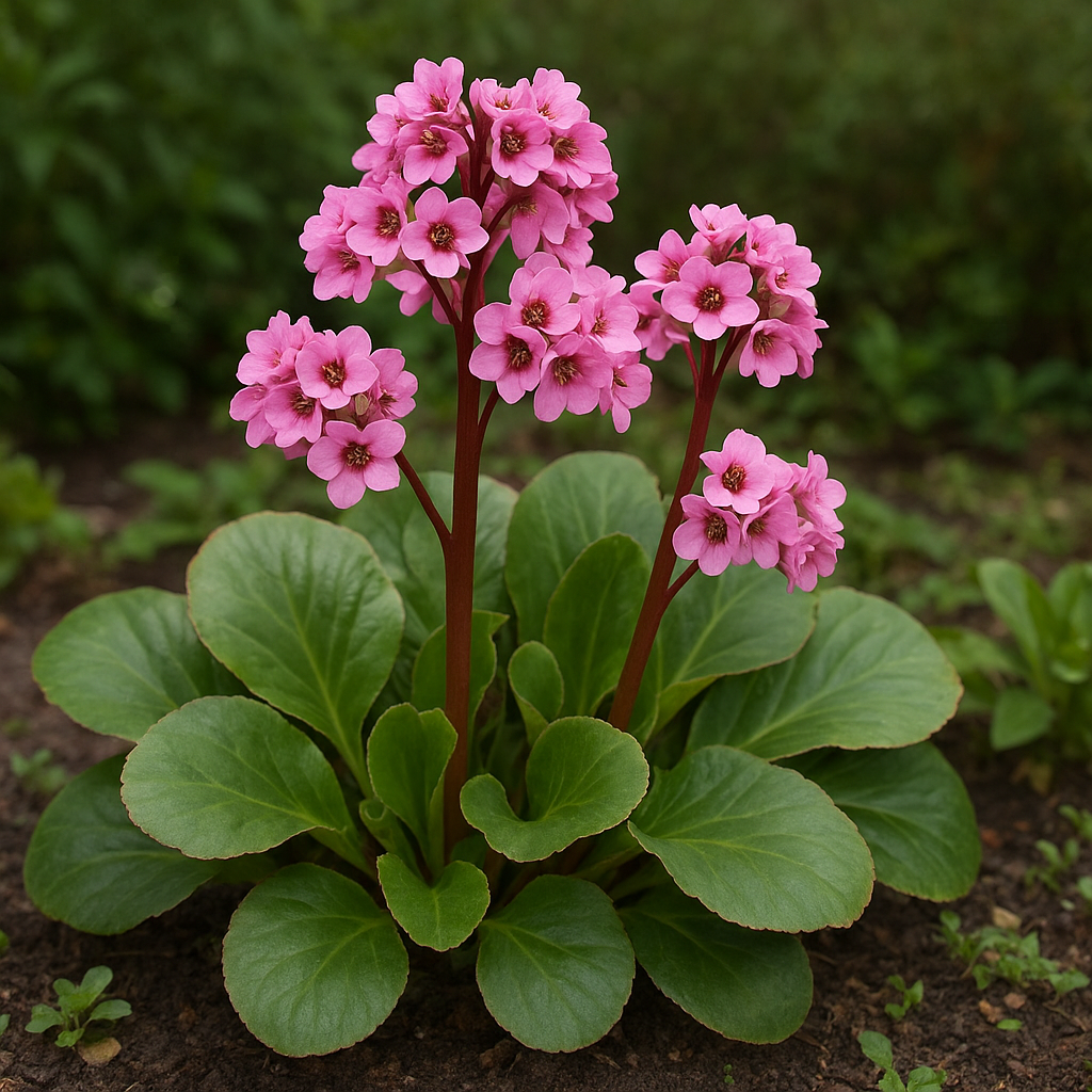 Krzew Bergenia krzewiasta – Bergenia crassifolia