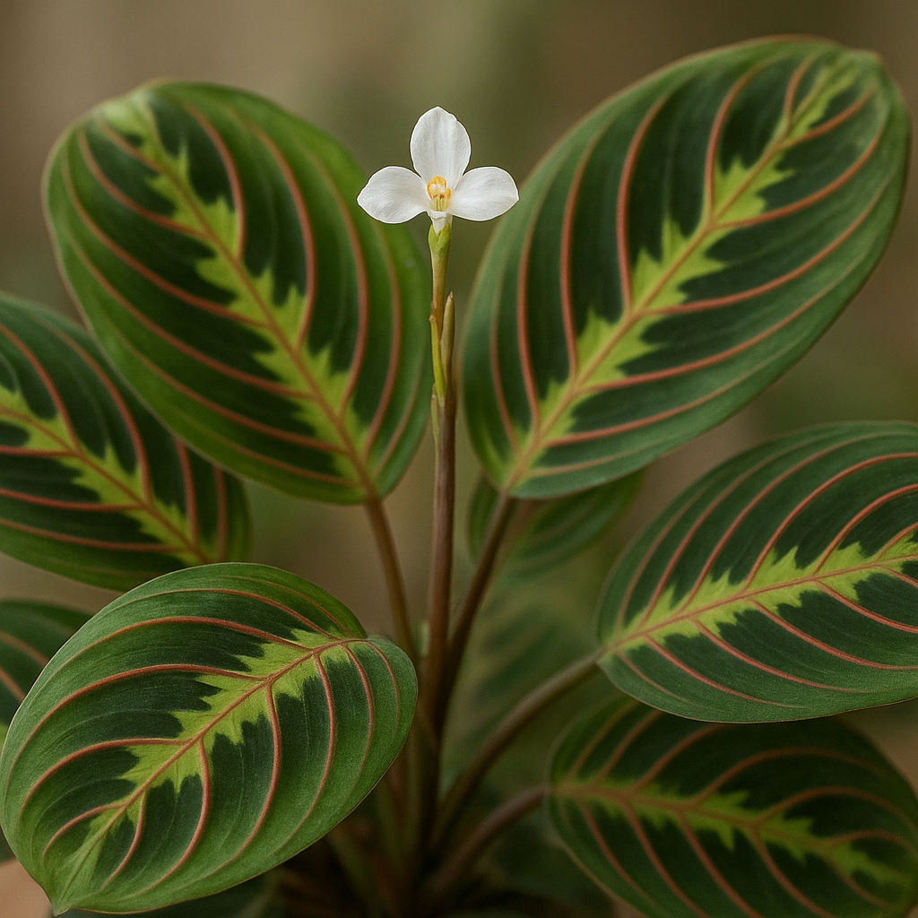 Kwiat Maranta tricolor – Maranta leuconeura