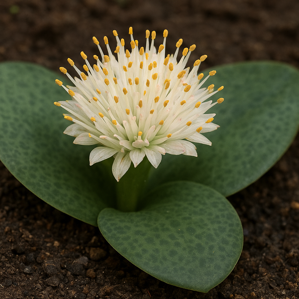 Kwiat Massonia – Massonia pustulata