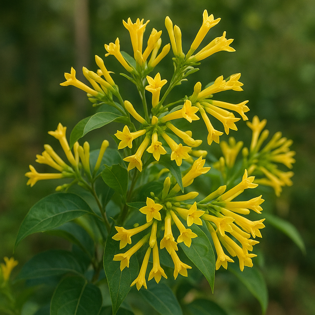 Krzew Cestrum żółty – Cestrum aurantiacum