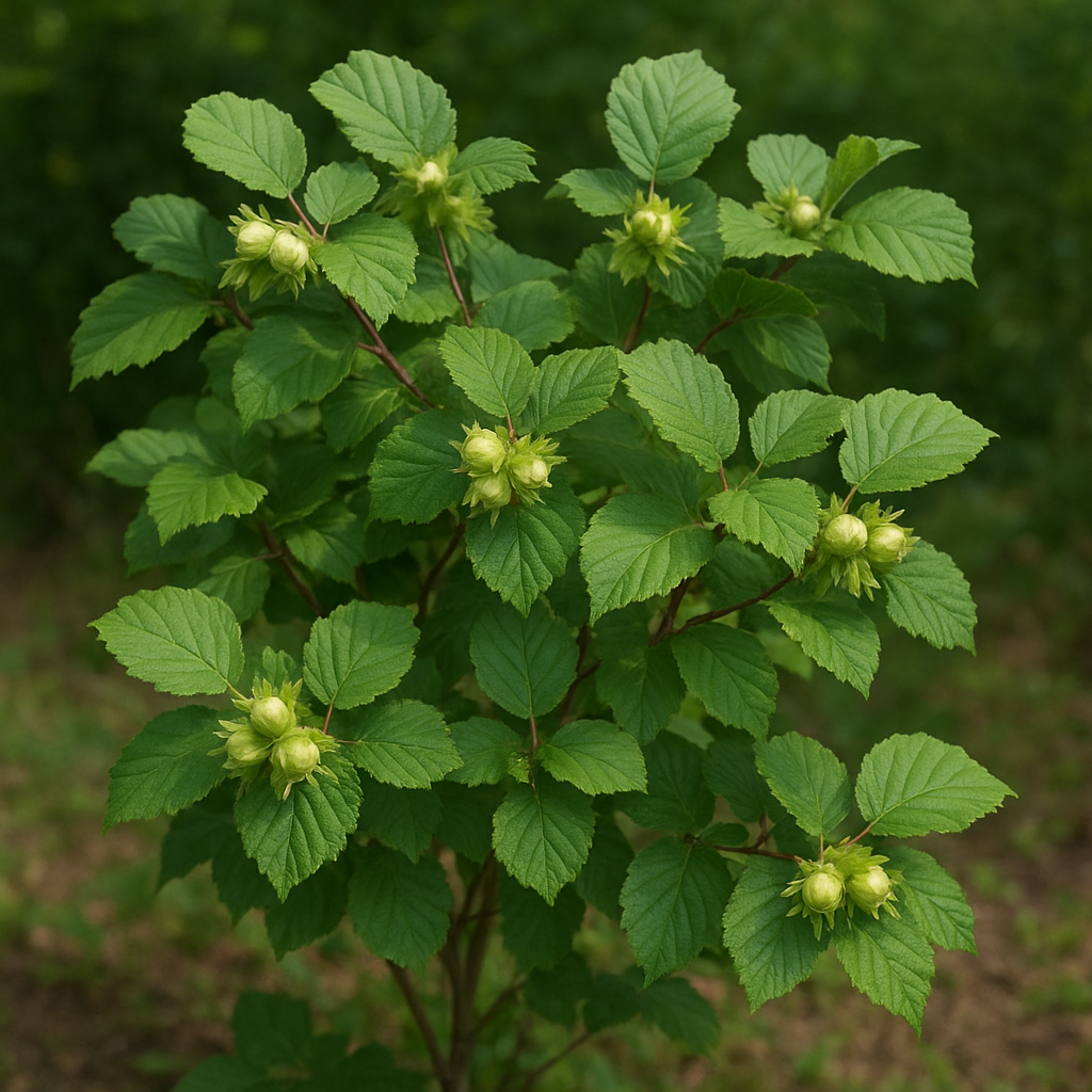 Krzew Corylus amerykańska – Corylus americana