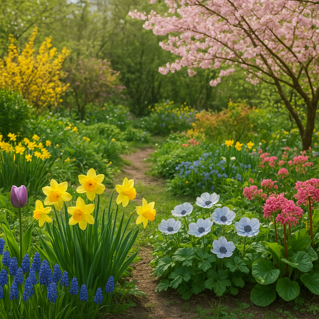 Jakie rośliny najlepiej rosną w ogrodzie w okresie wiosennym?