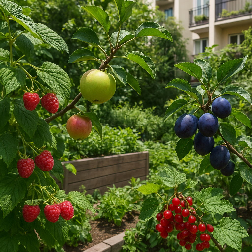 Jakie rośliny owocowe nadają się do uprawy w ogrodach miejskich?