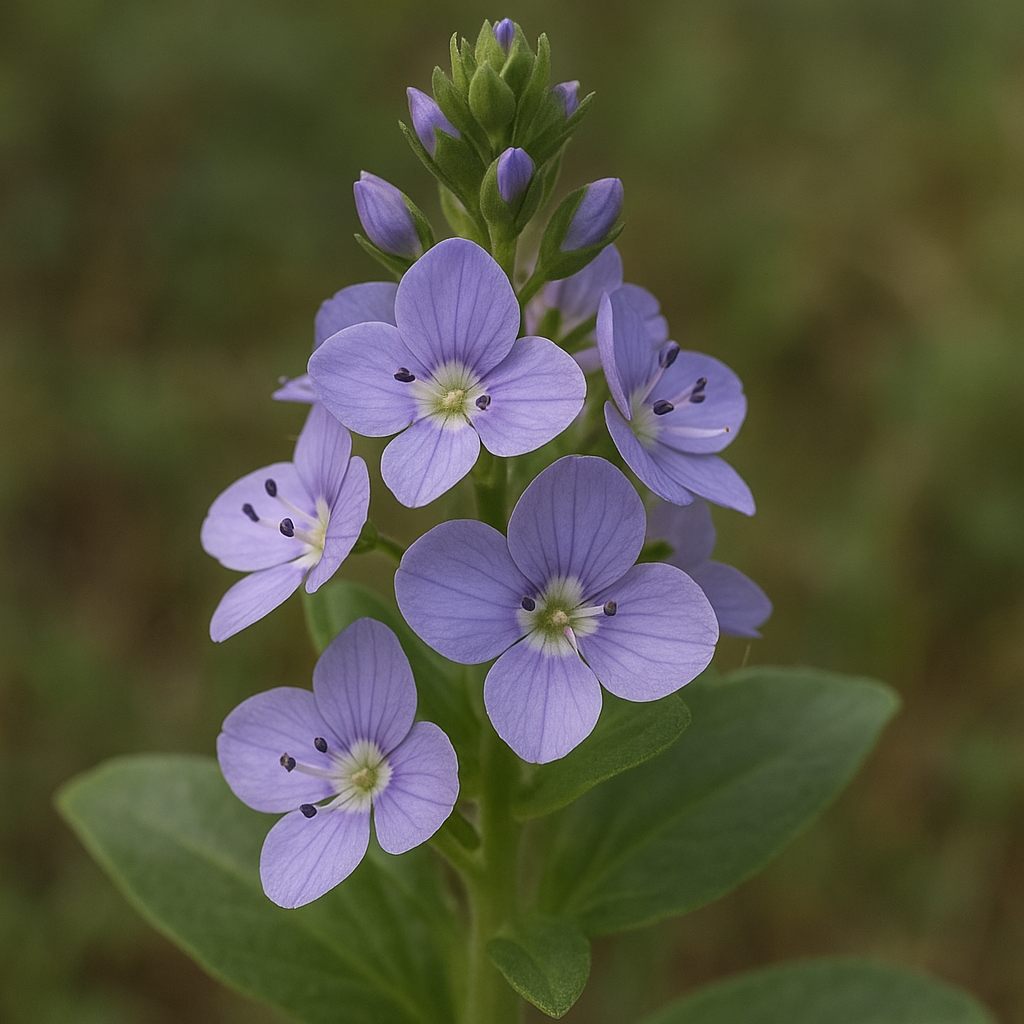 Kwiat Parahebe – Parahebe perfoliata