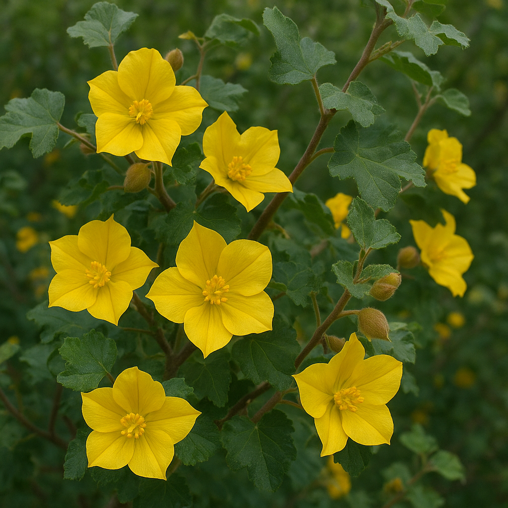 Krzew Fremontodendron – Fremontodendron californicum