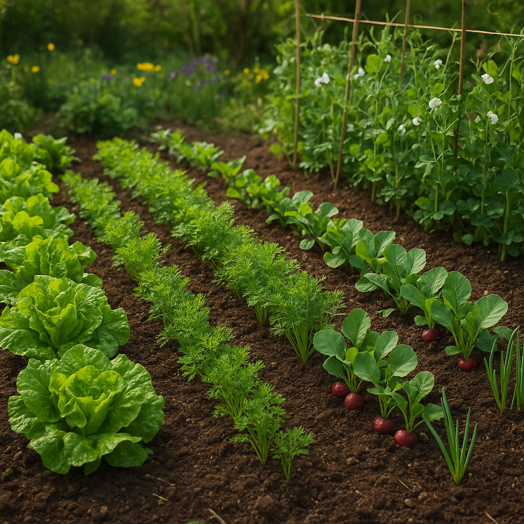 Jakie rośliny uprawiać w ogrodzie wiosną, by cieszyć się pierwszymi plonami?