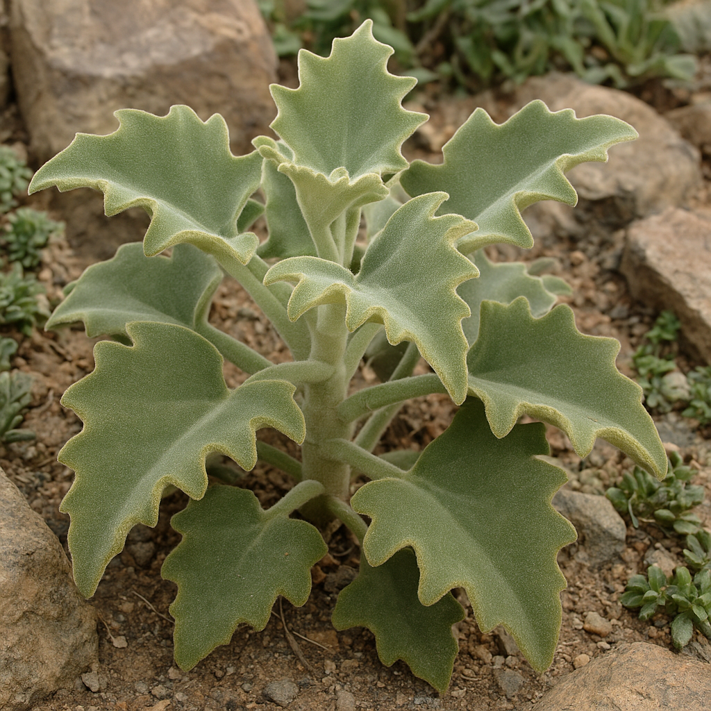 Kalanchoe beharensis 'Fang’ – roślina skalna