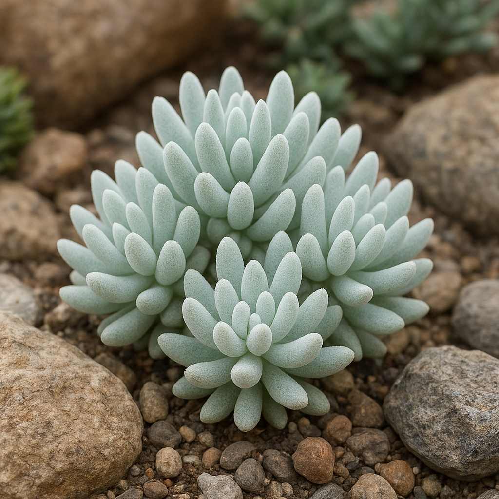 Senecio haworthii – roślina skalna