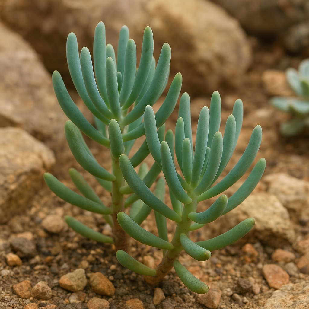Senecio barbertonicus – roślina skalna