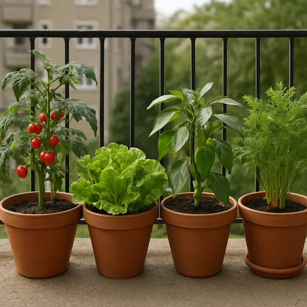 Jakie warzywa najlepiej rosną w donicach na balkonie?