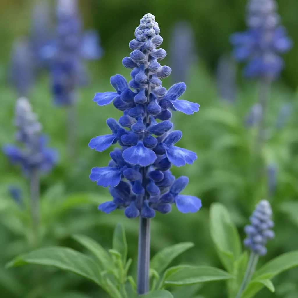 Kwiat Salvia farinacea – Salvia farinacea