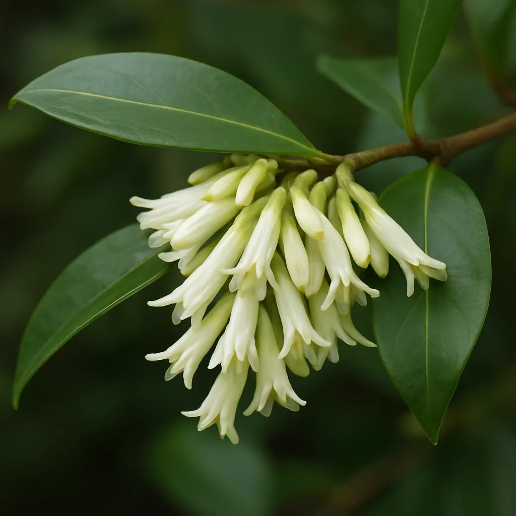 Kwiat Sarcococca – Sarcococca confusa