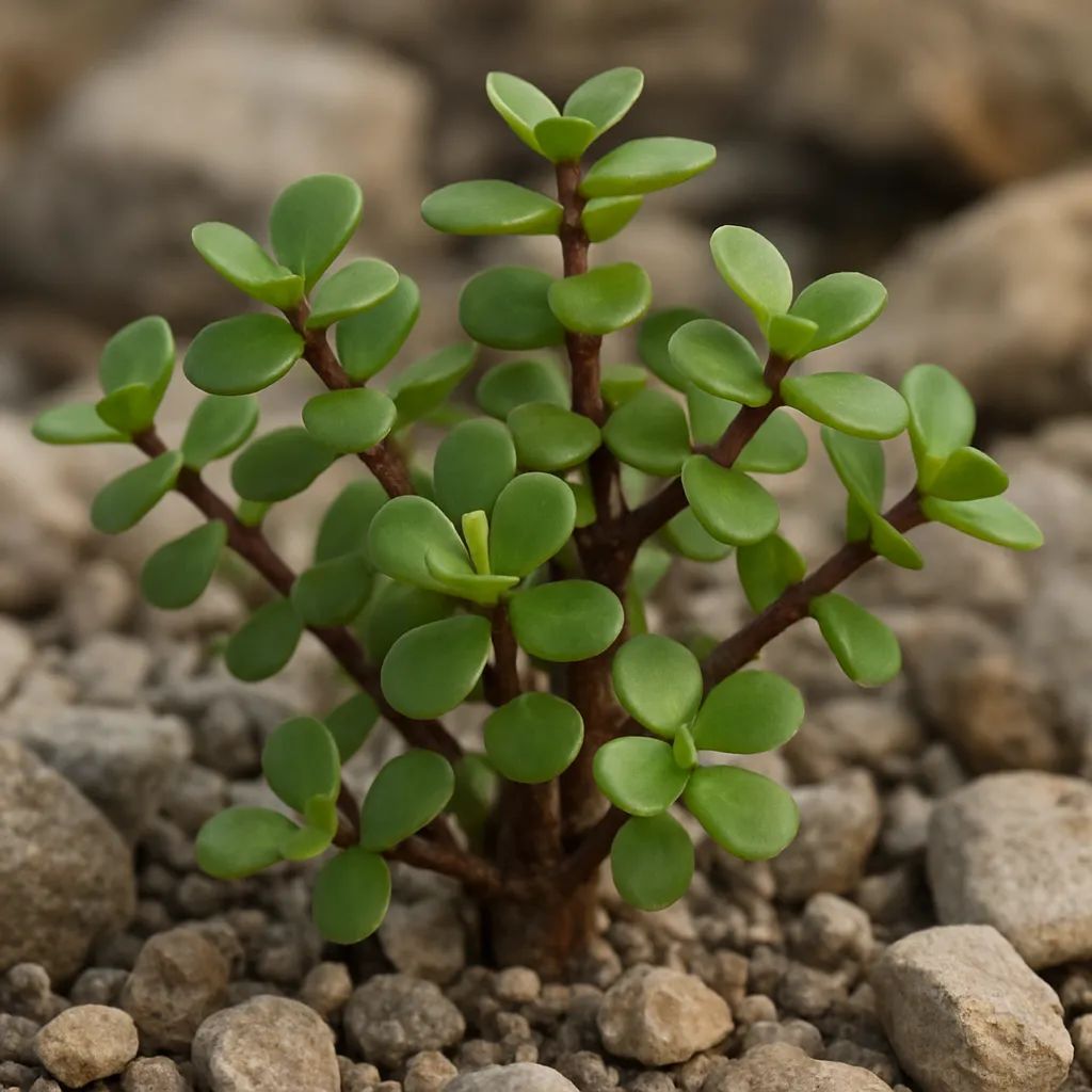 Portulacaria longipedunculata – roślina skalna