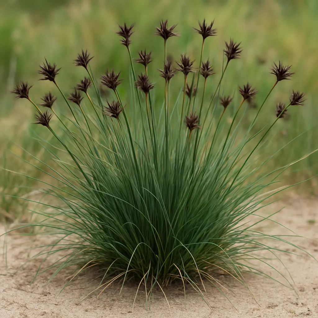 Czarnuszka piaskowa – Schoenus nigricans – trawa ozdobna