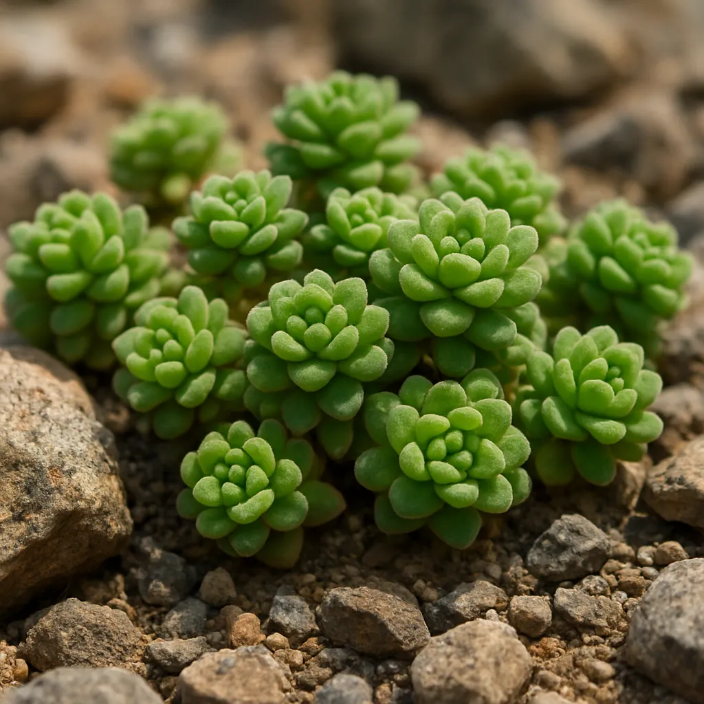Monanthes brachycaulon – roślina skalna
