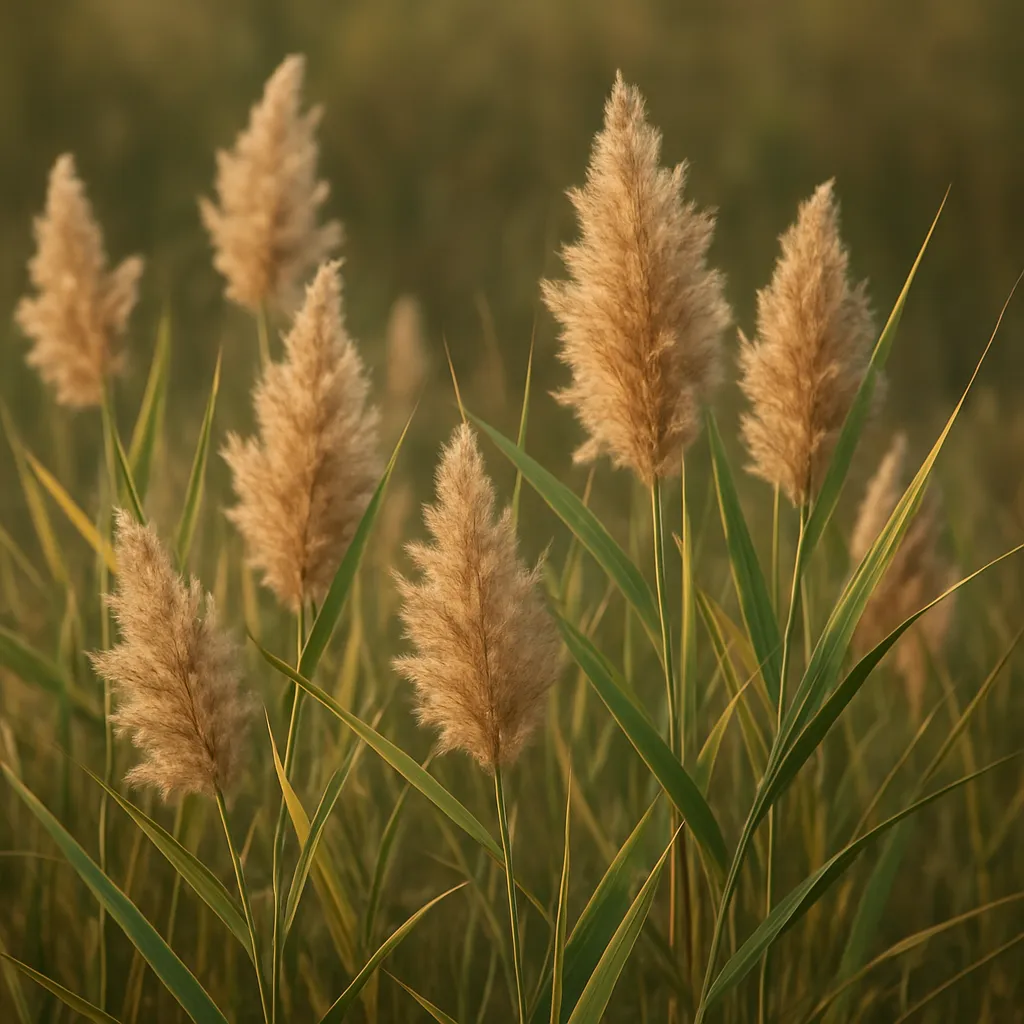 Trzcina piaskowa – Phragmites capensis – trawa ozdobna