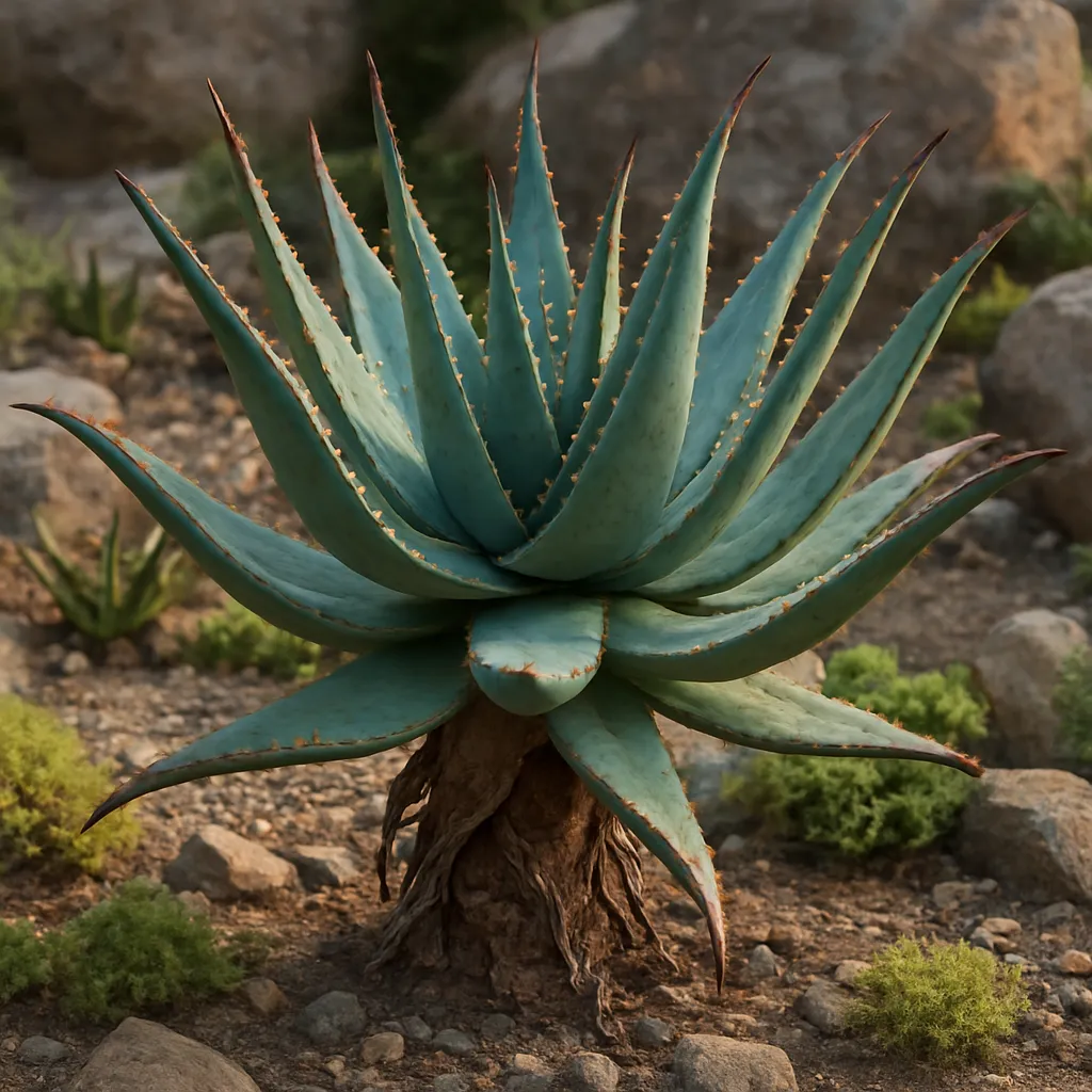Aloes róg jelenia – Aloe marlothii – roślina skalna