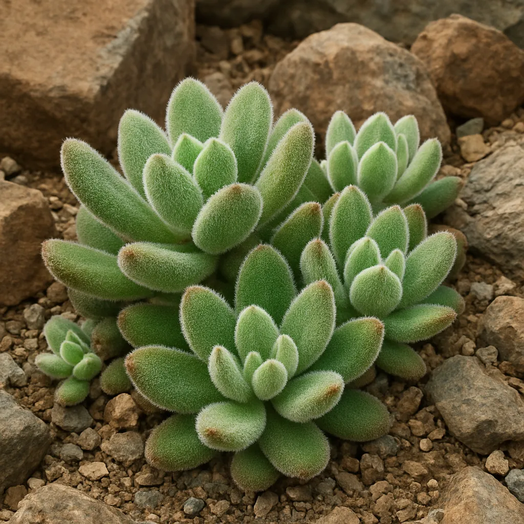 Cotyledon barbeyi – roślina skalna