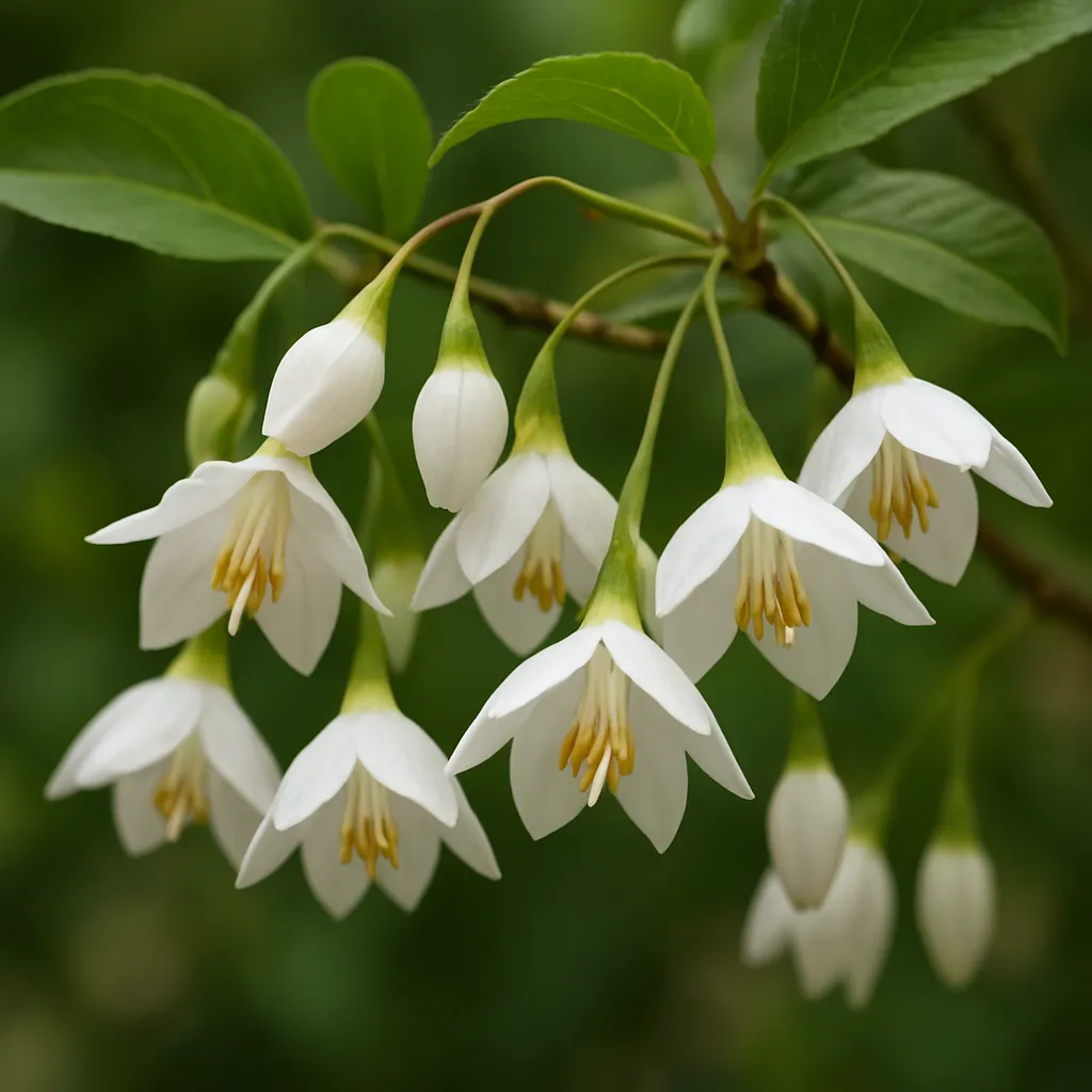 Kwiat Styrax – Styrax japonicus