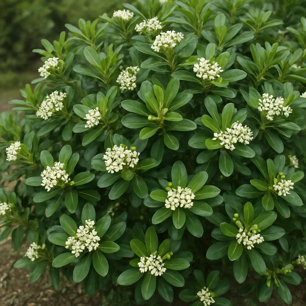 Krzew Pittosporum tobira – Pittosporum tobira