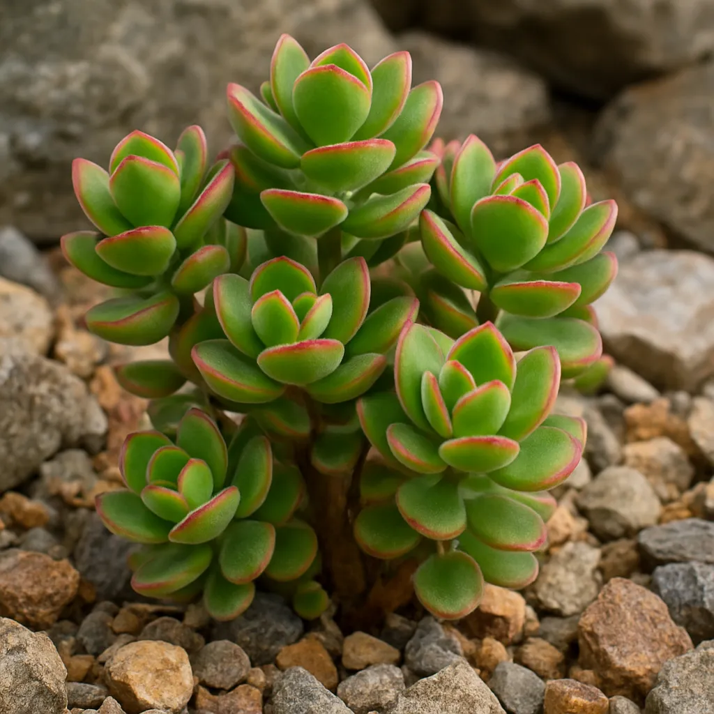Crassula clavata – roślina skalna