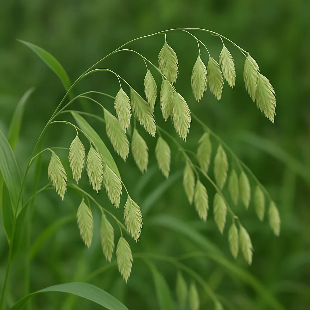 Chasmanthium laxum – Chasmanthium laxum – trawa ozdobna