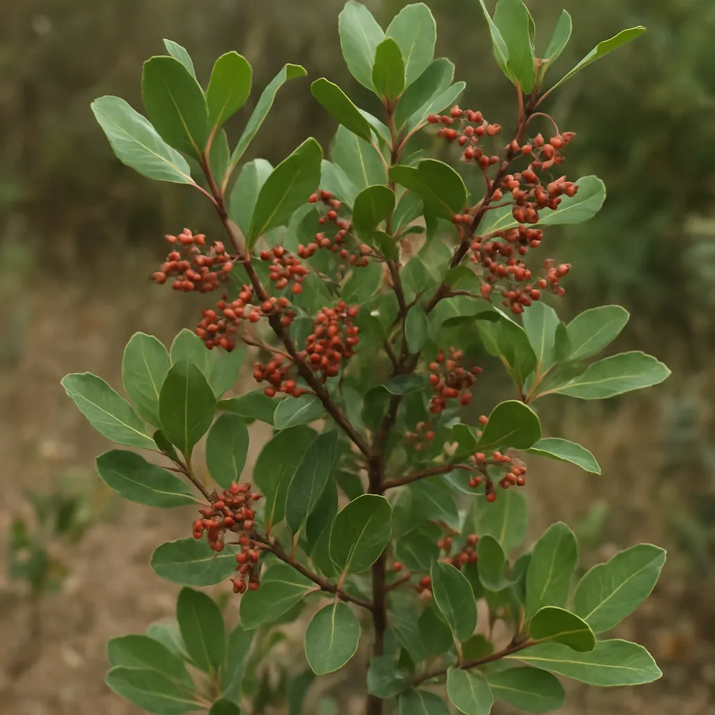 Krzew Rhus integrifolia – Rhus integrifolia