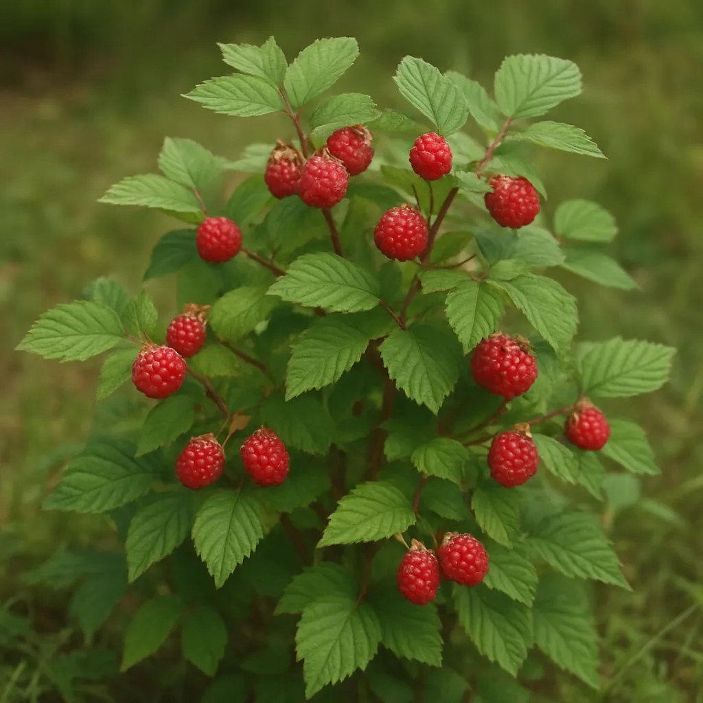 Krzew Rubus cockburnianus – Rubus cockburnianus