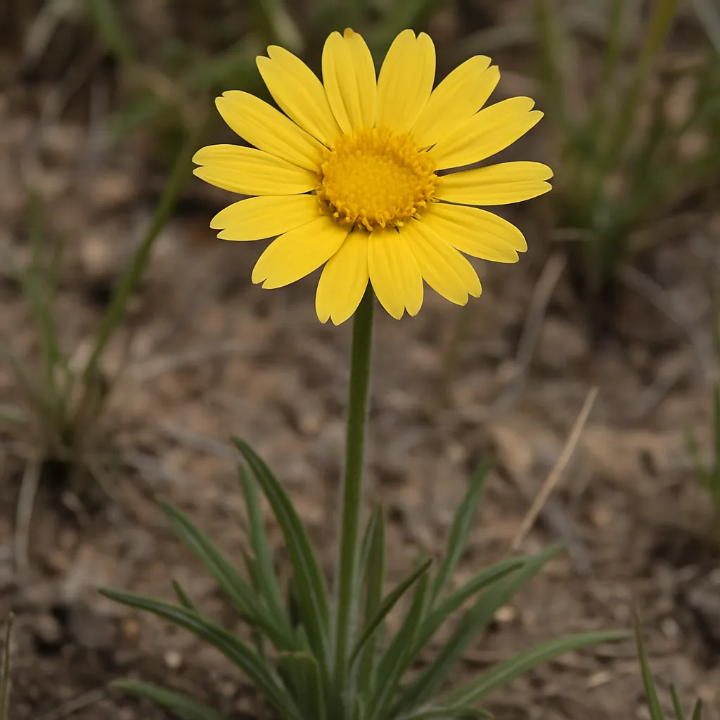 Kwiat Tetraneuris – Tetraneuris herbacea