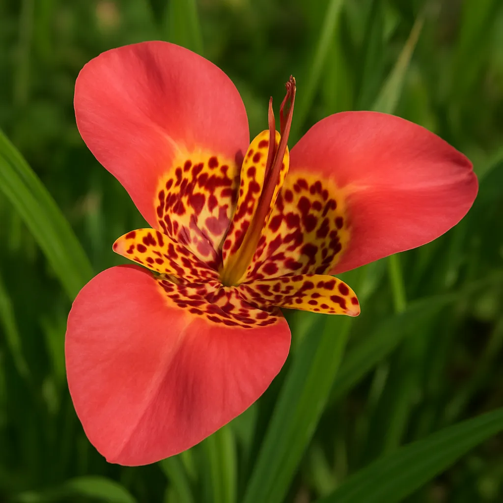 Kwiat Tigridia – Tigridia pavonia