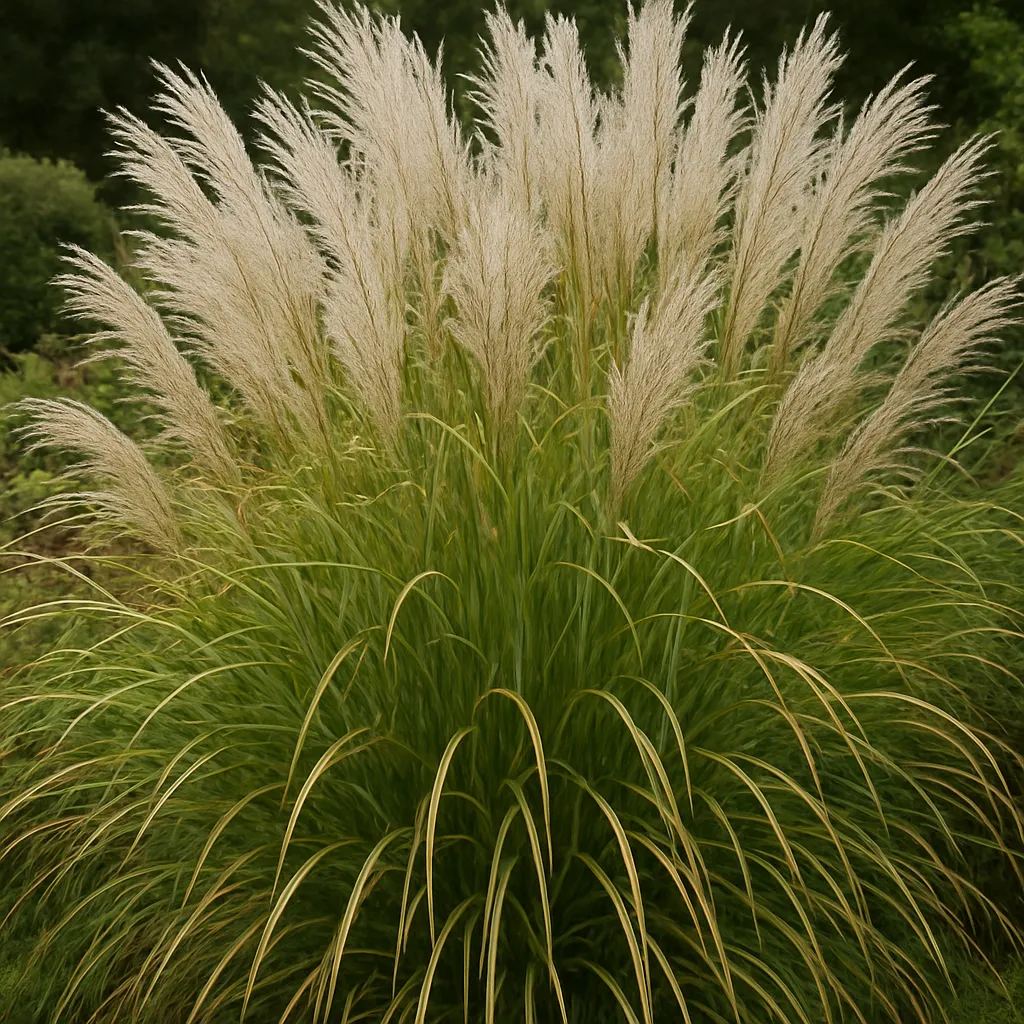 Miskant chiński ‘Ghana’ – Miscanthus sinensis ‘Ghana’ – trawa ozdobna