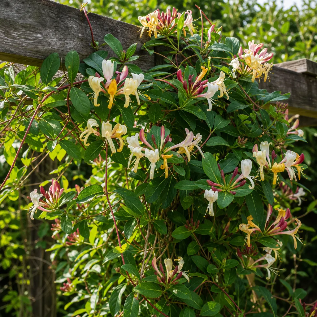 Wiciokrzew przewiercień – Lonicera caprifolium